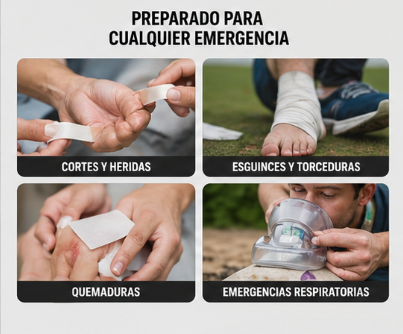 Kit de Emergencia Profesional 391 Piezas – Supervivencia Total